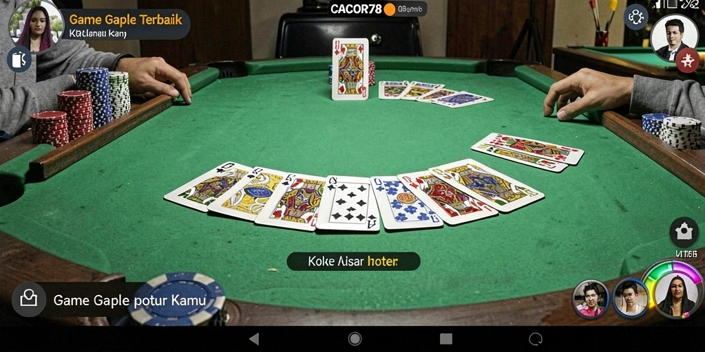 Tampilan gameplay <strong>CACOR78</strong> yang seru dan interaktif.