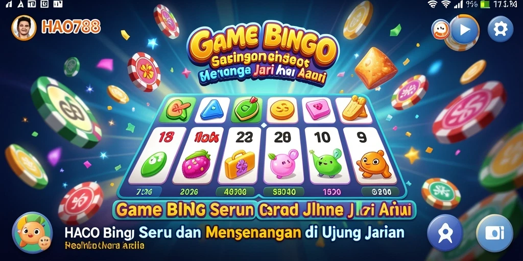Tampilan gameplay seru dari HAO788 Bingo dengan grafis yang menarik.