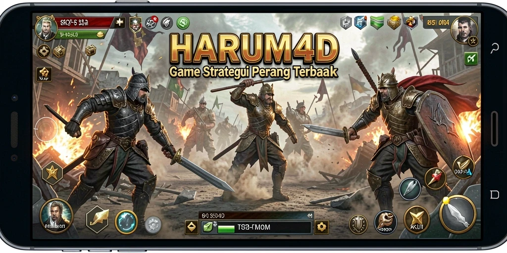 Tampilan gameplay menarik dalam HARUM4D.