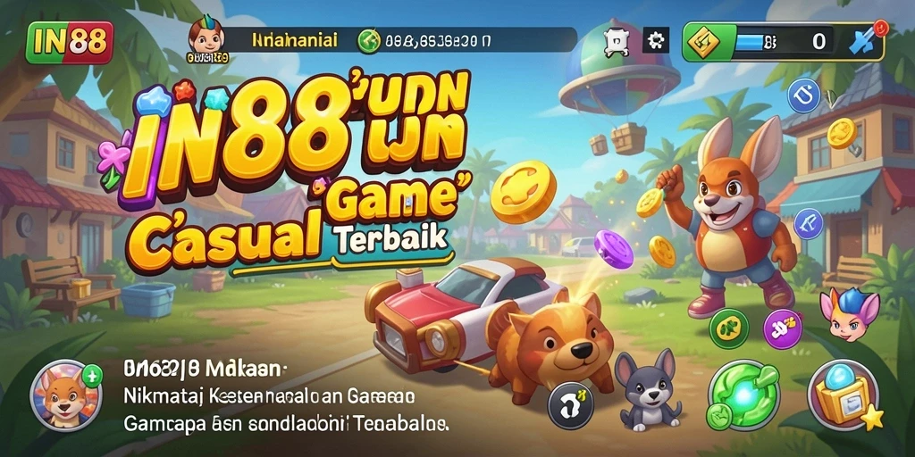 Tampilan menarik dari gameplay IN88 yang penuh warna.