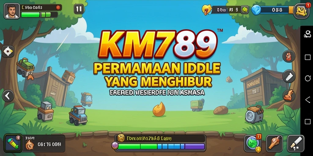 Tampilan gameplay yang mengasyikkan dalam KM789, penuh dengan aksi Idle.