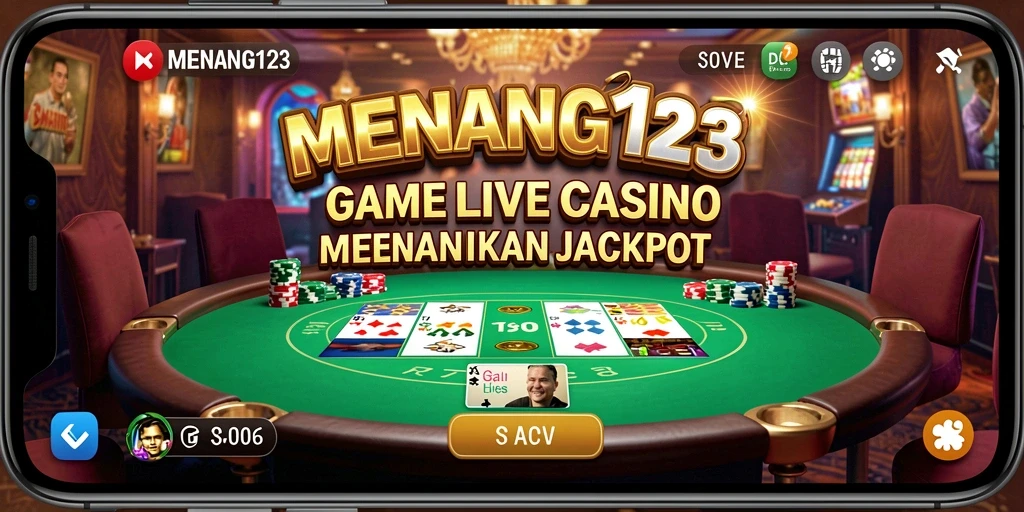 Tampilan gameplay langsung di MENANG123 yang seru dan mengasyikkan.