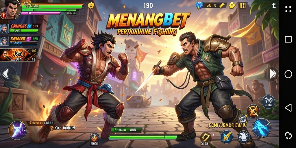 Tampilan gameplay seru dari MENANGBET yang menunjukkan pertarungan sengit.