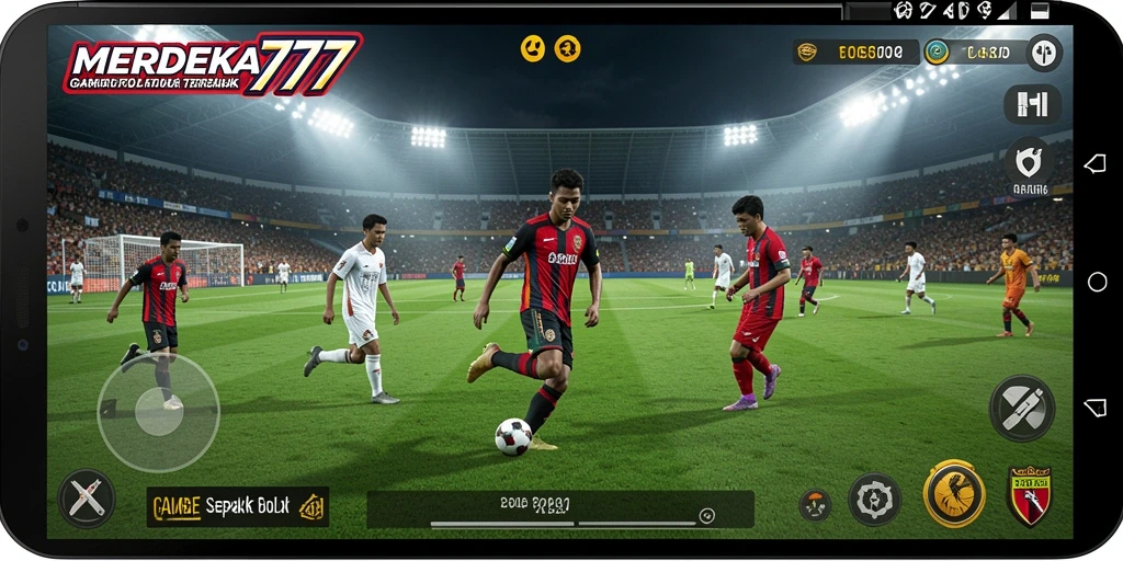 Tampilan gameplay MERDEKA777 yang seru dan realistis.
