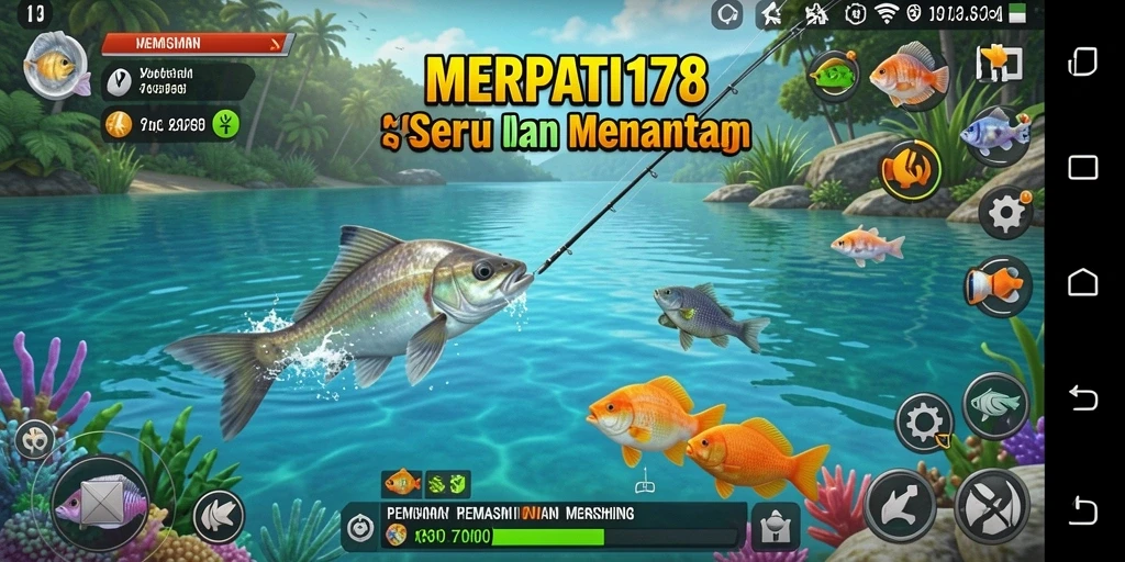 Screenshot gameplay MERPATI178 menampilkan pengalaman memancing yang mengasyikkan.