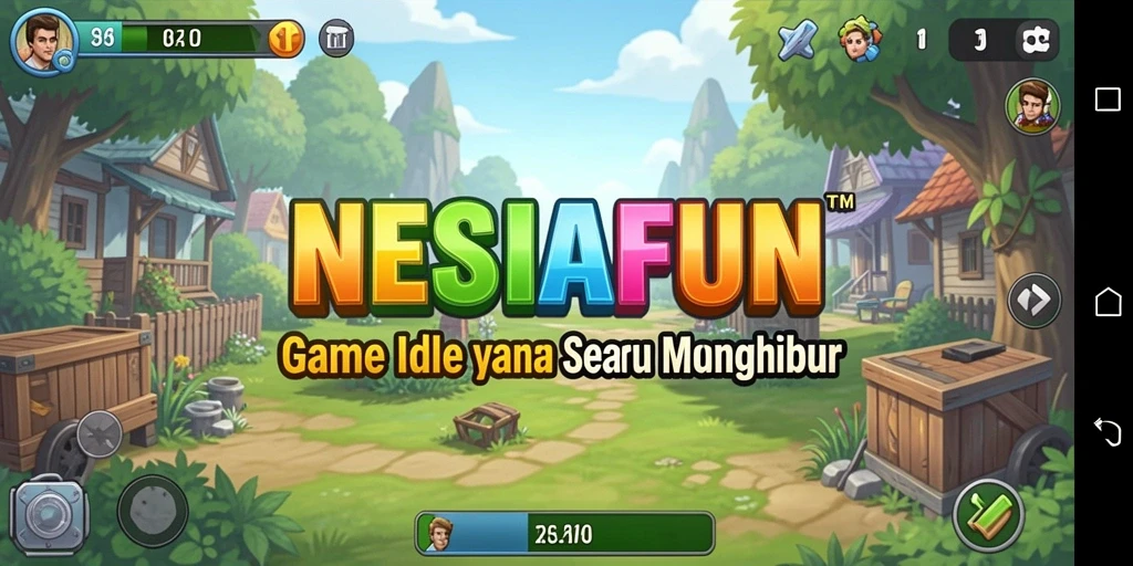 Tampilan gameplay NESIAFUN yang menarik dan seru.