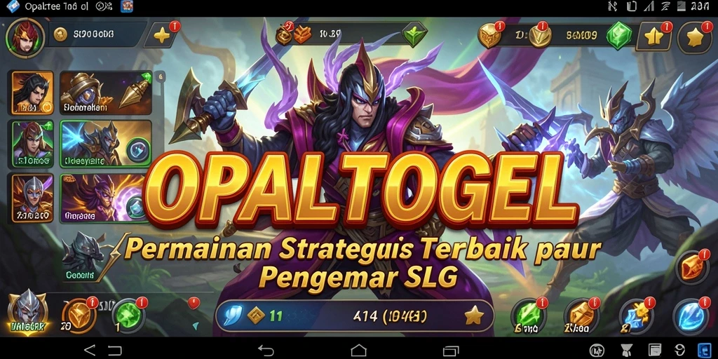 Screenshot gameplay OPALTOGEL menampilkan strategi dan kerjasama antar pemain.