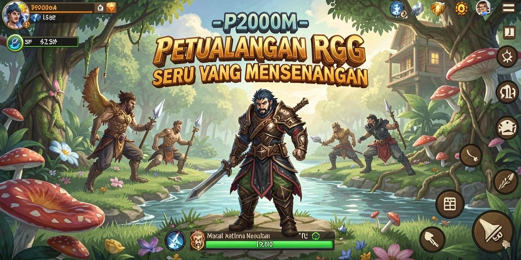 Gameplay menegangkan dan grafis menawan dalam P200M.
