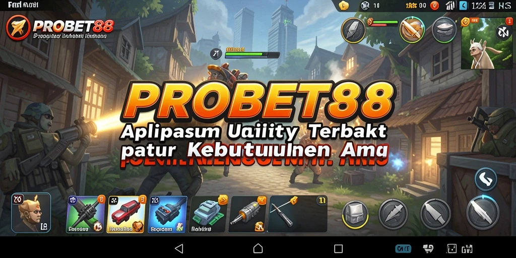 Tampilan utama PROBET88 dengan fitur-fitur canggih dan mudah diakses.