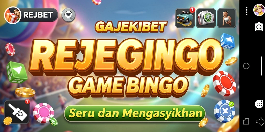 Screenshot gameplay REJEKIBET yang menunjukkan suasana seru permainan Bingo.